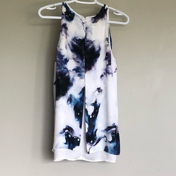 DALIA DYED BLOUSE, SLEEVELESS - Picture 3 of 3